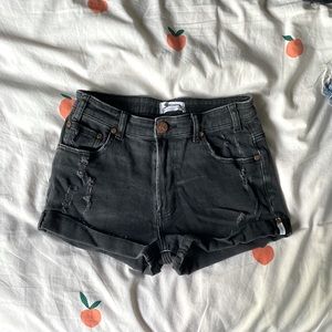 One Teaspoon Black Shorts